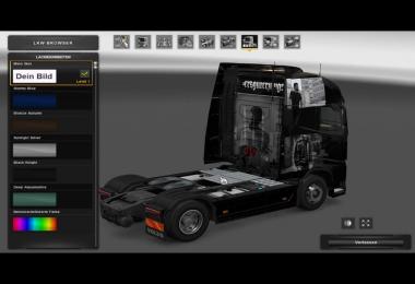 Bushido Skin 01 for Volvo FH16 2012 v1.0