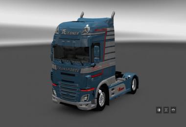 DAF XF Euro 6 AE Ebner Transport Skin