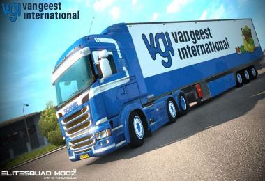 DAF XF Euro 6 Van Geest International Combo Pack v2.0