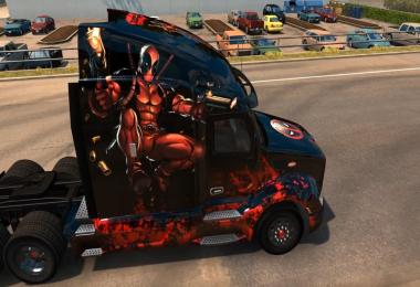 Deadpool Peterbilt 579 skin