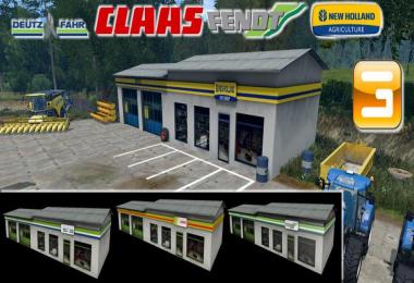 Dealership pack of 4 brands For Giant v1.0