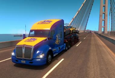 Golden State Warriors Skin Kenworth T680