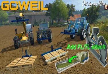 GOWEIL Pack Bale attacher and discharge feedingTrough v1.1