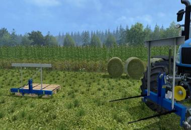 GOWEIL Pack Bale attacher and discharge feedingTrough v1.1