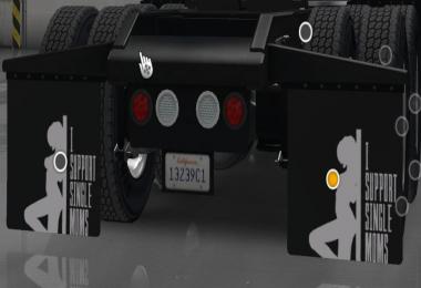 I Support Single Moms Mudflaps 1.0.0