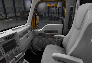 Kenworth T680 White Gauges + Interior v1.2