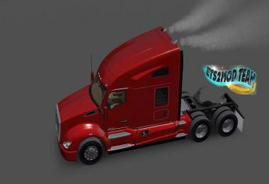 Kenworth T680 with smoke & AI Traffic