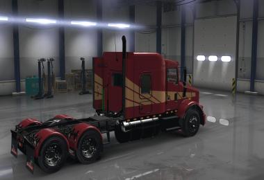 Kenworth T800 Stripes v1 Skin