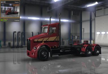 Kenworth T800 Stripes v2 Skin