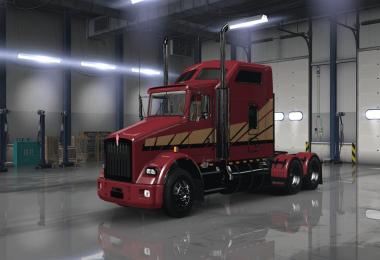 Kenworth T800 Stripes v2 Skin