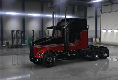 Kenworth T800 Stripes v3 Skin