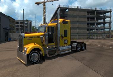 Kenworth W900 Caterpillar Skin