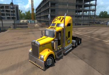 Kenworth W900 Caterpillar Skin