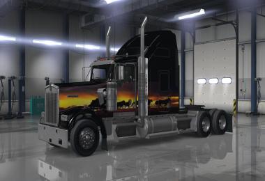 Kenworth W900 Sunset Skin