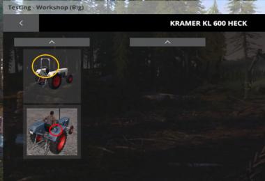 Kramer KL 600 swing axle v1.2 Hardpoint