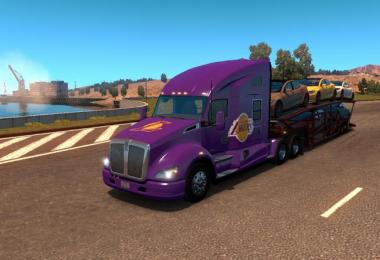 LA Lakers Skin Kenworth T680