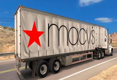 Macy’s Standalone Curtain Trailer