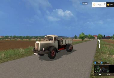 Mercedes 334K Flatbed Truck v1.05 bugfixes