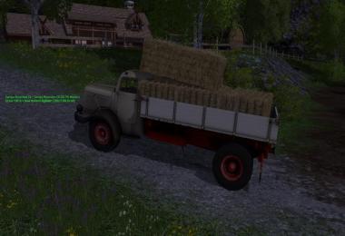 Mercedes 334K Flatbed Truck v1 Release