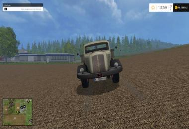 Mercedes 334K Flatbed Truck v1 Release