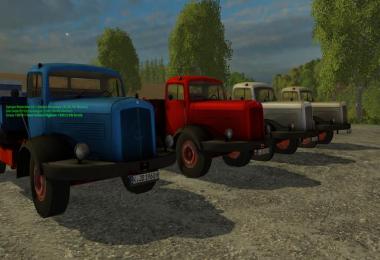 Mercedes 334K Flatbed Truck v1 Release