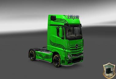 Mercedes Actros 2014 Lines Skin