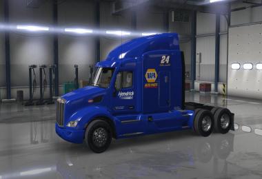 NASCAR Chase Elliott 2016 NAPA Hauler with extra logos