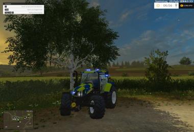 New Holland T6.160 police version v1.0