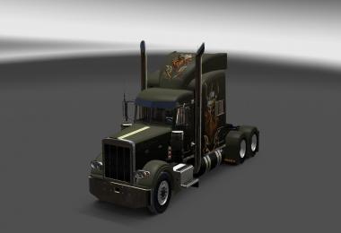 Peterbilt 389 Vikings Skin v1.0.0