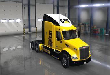 Peterbilt 579 Caterpillar Skin