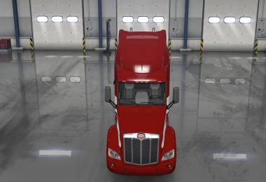 Peterbilt 579 Red/White Skin v1.0.0