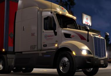 Peterbilt 579 Wallbert Transportation LLC Skin