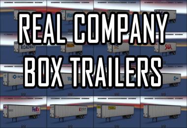 Real Company Box Trailers V1.0