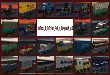 Russian Truck & Trailers Pack 1.22