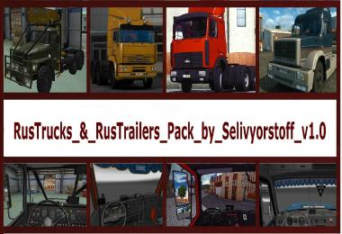 Russian Truck & Trailers Pack Correct Link