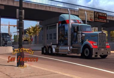 San Francisco Khross Custom Skin - Kenworth W900