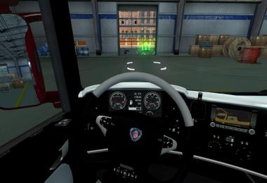 Scania R Black-white interior 1.22.x