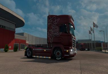 Scania RJL The king of the road Skin