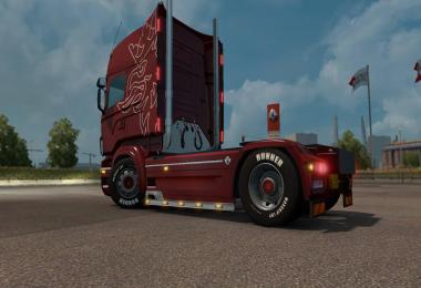 Scania RJL The king of the road Skin