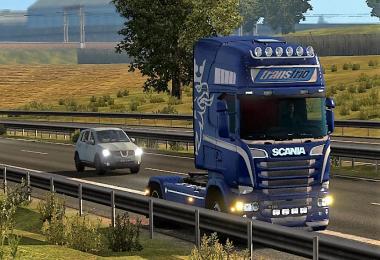 Scania RJL Transfrio Blue Skin v4.0 