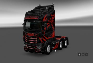 Scania RS RJL Black Arrow Skin