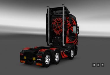 Scania RS RJL Black Arrow Skin