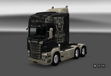 Scania RS RJL Family 4ever Skin