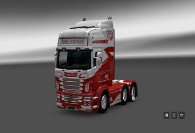 Scania RS RJL Nord Express Skin