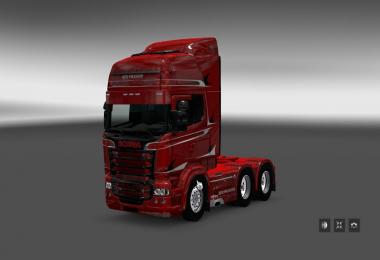 Scania RS RJL Red Passion Skin