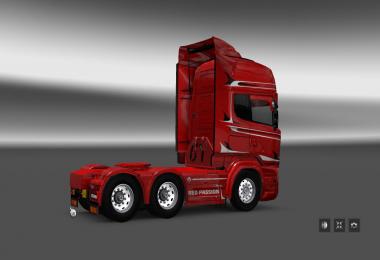 Scania RS RJL Red Passion Skin