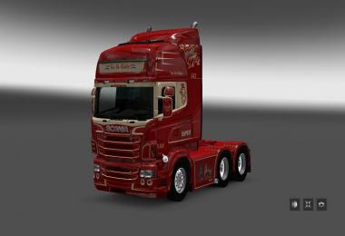 Scania RS RJL Van De Ridder Skin