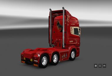 Scania RS RJL Van De Ridder Skin