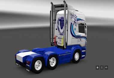 Scania RS RJL Warde Groupage Skin 1.22