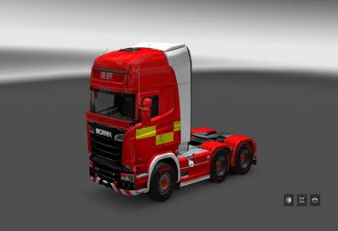 Scania Streamline Fire Truck Skin